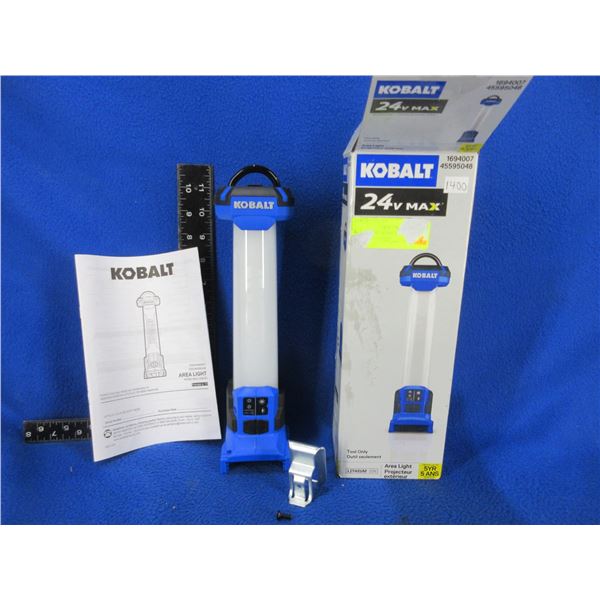 NEW - Kobalt 24v Max Work Area Light Projector - Tool Only (No Battery)