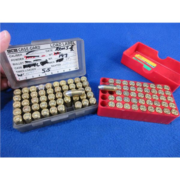 9MM Luger Reloads - Lot of 95 (Pick Up Only) - Sold as Components