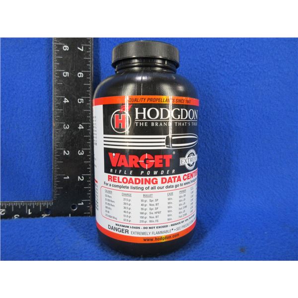 Hodgdon Varget Rifle Powder (Pick Up Only) - Sealed 1 lb Tub