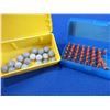 Image 1 : .358 Cal. 225gr Semi-Spitzer SP Swift Bullets x 37, .570" Round Balls x 18