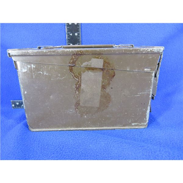 Metal Ammo Box - 7.62mm MXD LNK - 10" x 3" x 6 1/2" High