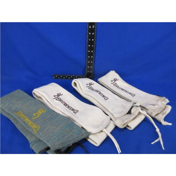 4 Browning Gun Socks - 52" x 2, 49" x 2