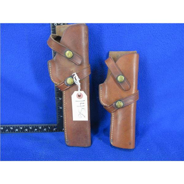 2 Leather Holsters - Right Hand - Brauer Bros, Mfg.