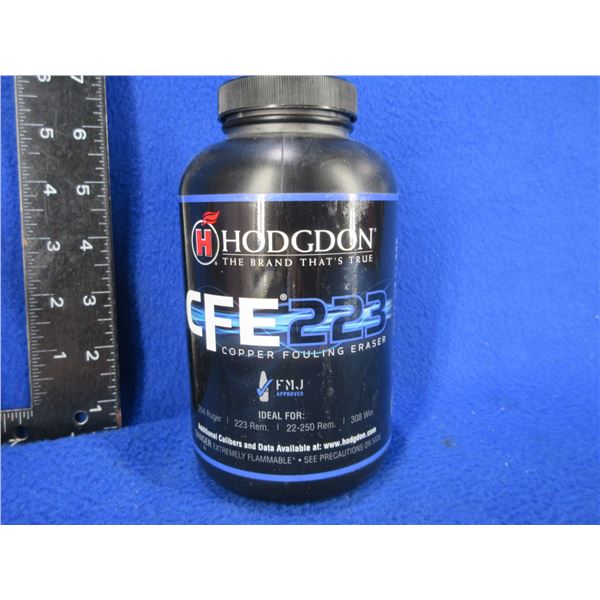 Hodgdon CFE223 Powder - 442 Grams Including Tub (Pick Up Only)
