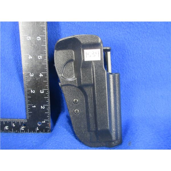 Uncle Mike's Kydex Open Top Holster Right Hand Size 20