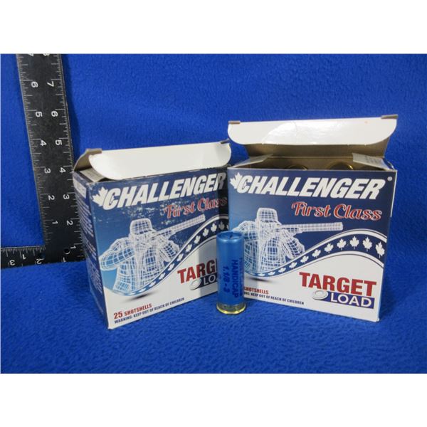 12 Ga. 2 3/4" 8 Shot Challenger Shotshells - 2 Boxes of 25 (Pick Up Only)