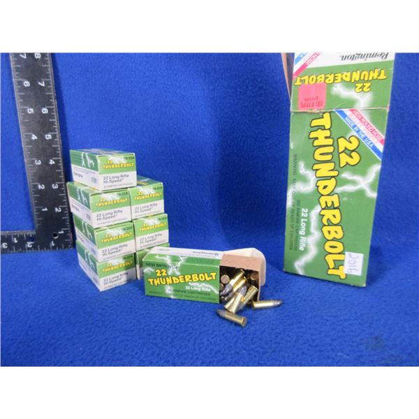 22 LR 40gr LRN Remington Thunderbolt Cartridges (Pick Up Only)
