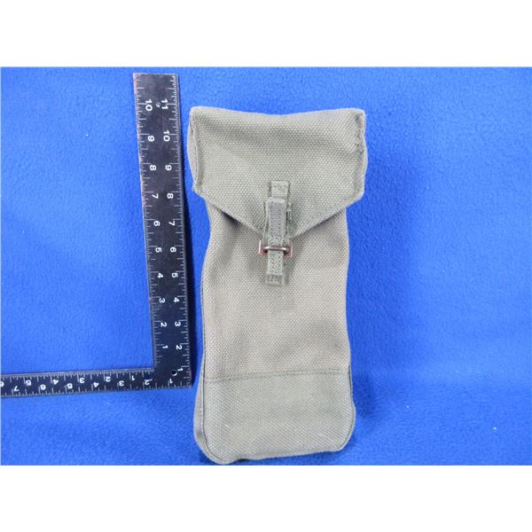 WWII Pattern 37 Web Ammo Pouch Marked 1952 with Possible Broad Arrow