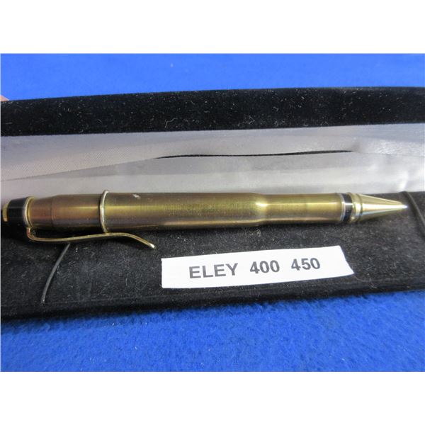 Eley 450/400 Pen Made with 450/400 Brass in Display Case