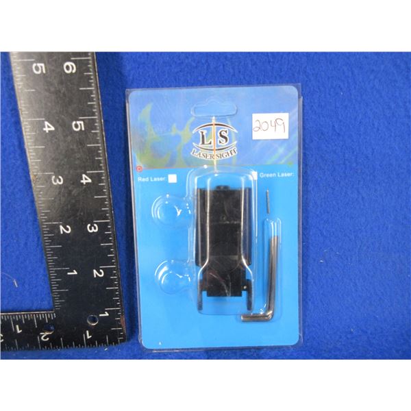 NEW - LS Red Laser Sight - Adjustable Windage & Elevation - Needs Batteries
