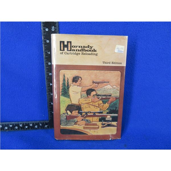 1 Book - Hornady Handbook of Cartridge Reloading 3rd Edition