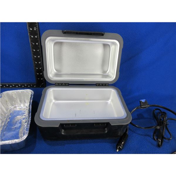 Heated Lunch Box with Car Plug In - Portable Food Heater