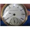 Image 2 : Vintage Gold-Filled Pocket Watch with Chain - Elgin National Watch Co.