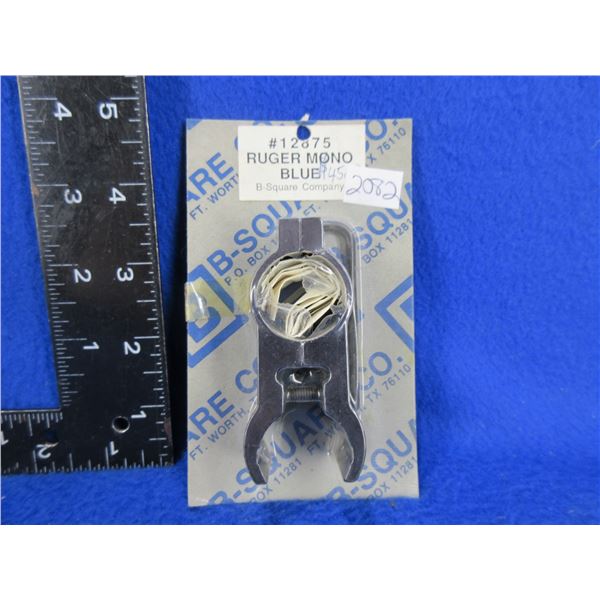B-Square Mono Blue # 12875 Ring - For Ruger Mark I/Mark II .22 LR target pistol