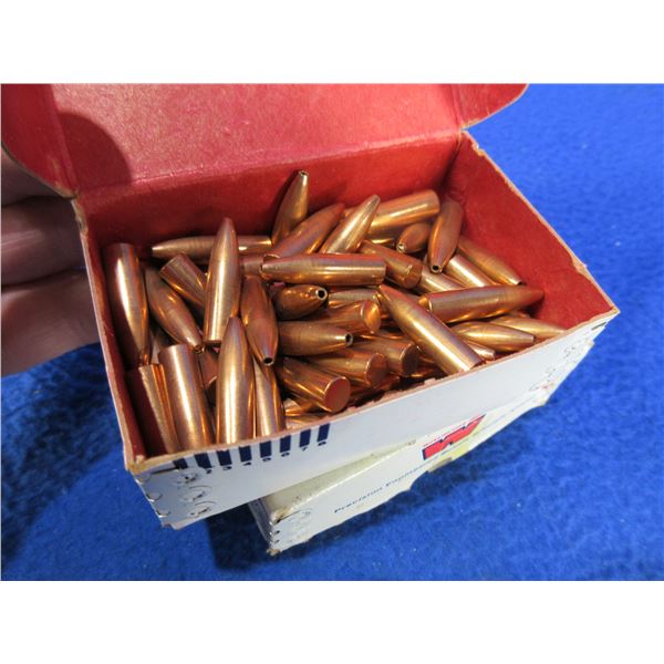 6MM .243" 85gr HP Match Nosler Bullets - Box of 100, Box of Approx. 50