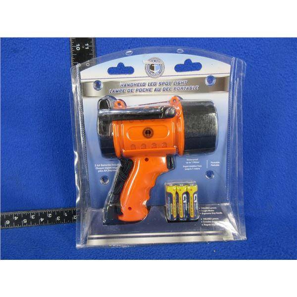 Blue Dog Marine Handheld LED Spot Light - 140-260 Lumens, 3 Light Modes