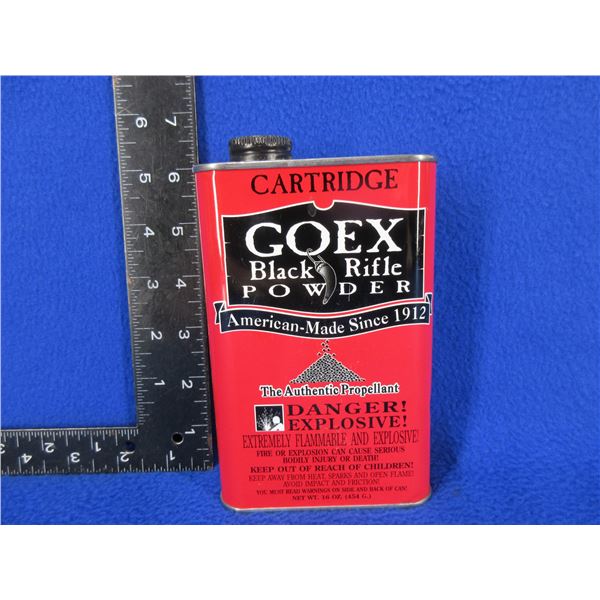 GOEX Cartridge Black Rifle Powder - 390 Grams Including Tin (Pick Up Only)