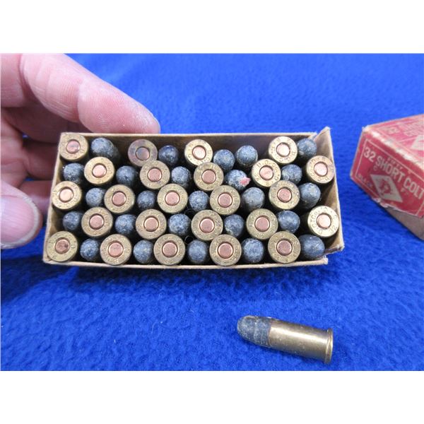 Collector Ammo - 32 Short Colt Dominion Cartridges - Box of 50 (Pick Up Only)