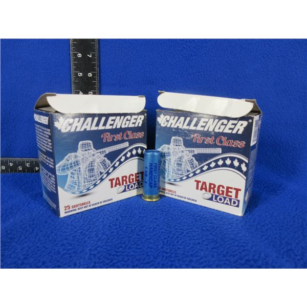12 Ga. 2 3/4" 8 Shot Challenger Shotshells - 2 Boxes of 25 (Pick Up Only)