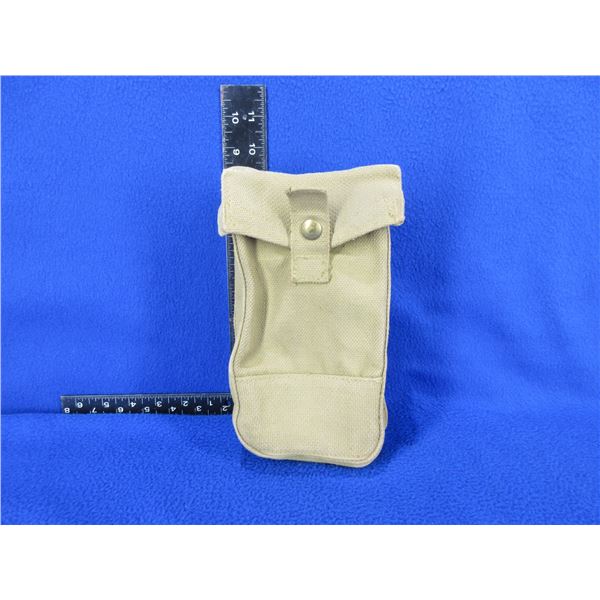 WWII Pattern 37 Web Ammo Pouch Marked 1943 with Broad Arrow