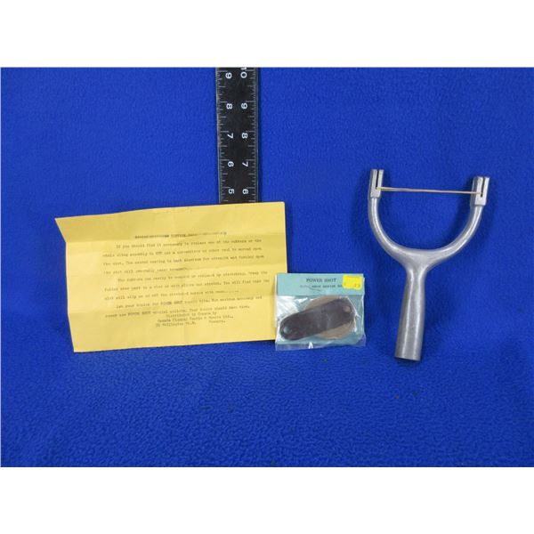 Aluminum Slingshot with Power Shot Repair Kit