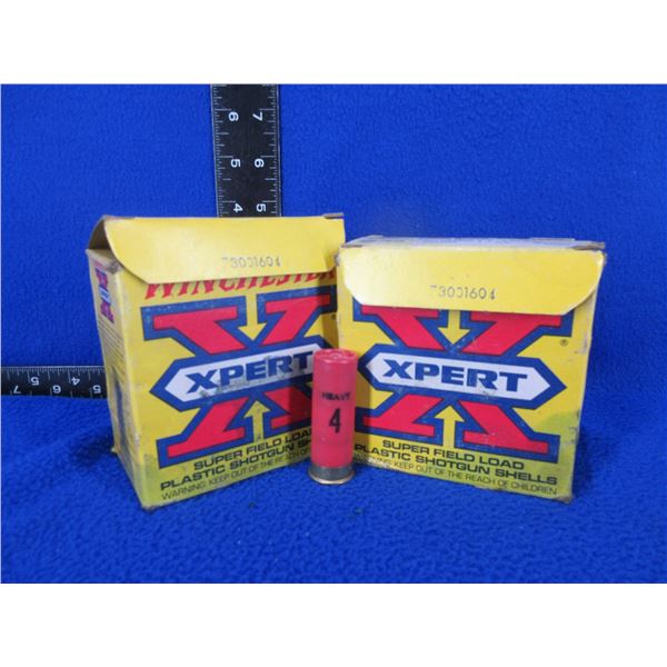 12 Ga. 2 3/4" 4 Shot Winchester Shotshells - 2 Boxes of 25 (Pick Up Only)