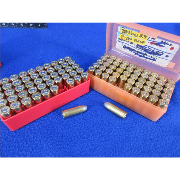 45 Colt Reloads - 2 Boxes of 50 (Pick Up Only) - Sold as Components