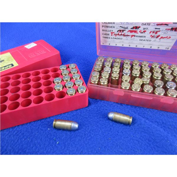 40 S&W Reloads - Box of 50, Box of 13 (Pick Up Only) - Sold as Components