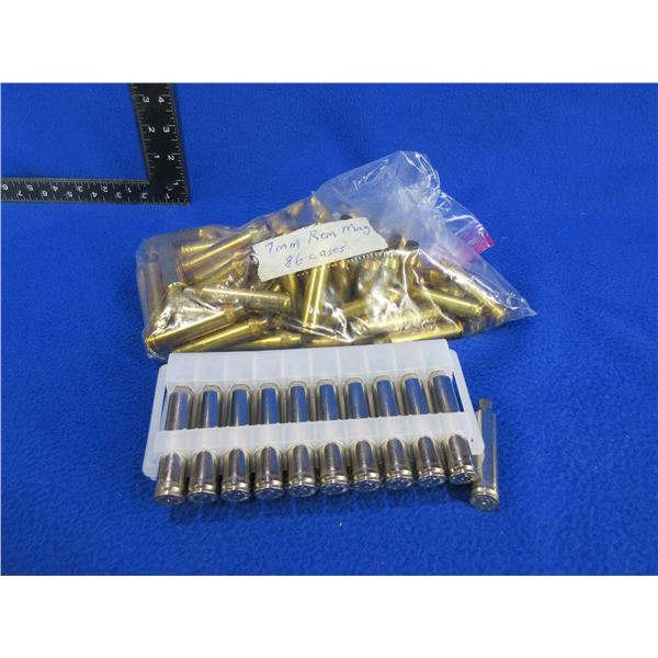 Brass Only - 7MM Rem. Mag Unprimed - Lot of 107