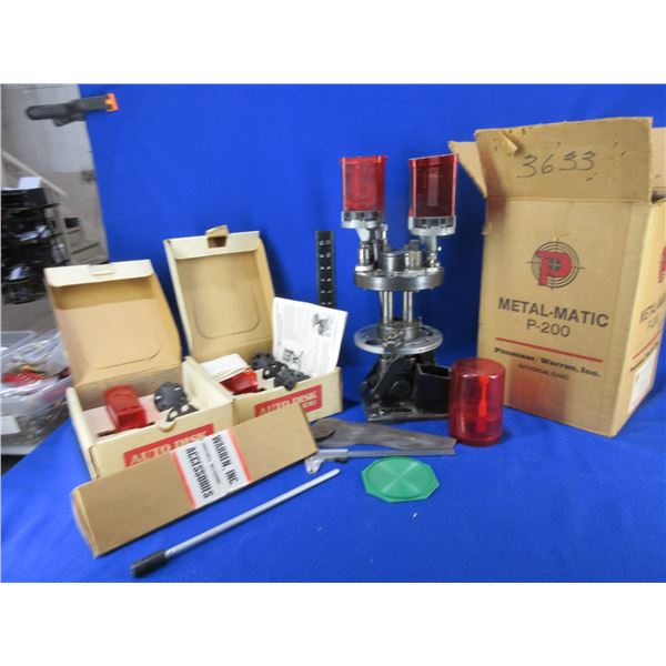 Ponsness/Warren Metal-Matic P-200 Multi-Stage Turret Reloading Press