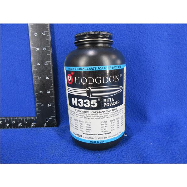Hodgdon H335 Rifle Powder - 818 Grams Including Tub (Pick Up Only)