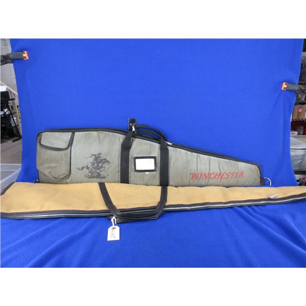 2 Soft Gun Cases - Weather Shield Model 601 46-48", Bob Allen Winchester 40"