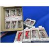 Image 1 : Vintage Helin's Fly Rod Flatfish - Full Store Display Box of 12 - New Old Stock