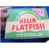 Image 2 : Vintage Helin's Fly Rod Flatfish - Full Store Display Box of 12 - New Old Stock