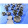 Image 3 : Lot of Assorted Lens Covers and Sun Shades