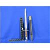 Image 1 : Brazilian Model 1908 Bayonet with Brass Mounted Scabbard - Ser. # 1137