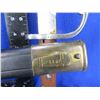 Image 3 : Brazilian Model 1908 Bayonet with Brass Mounted Scabbard - Ser. # 1137