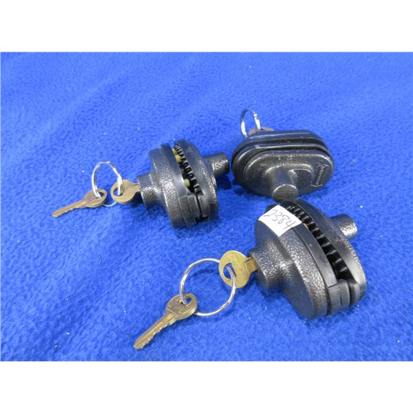 3 Master Trigger Locks with 2 Keys Each