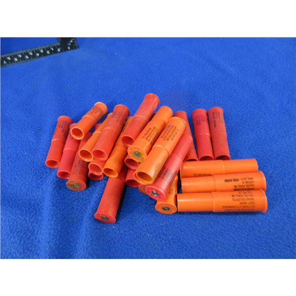 12 Gauge Orion Long Flares (Pick Up Only) - Bag of 25 - Dated 2005-2024