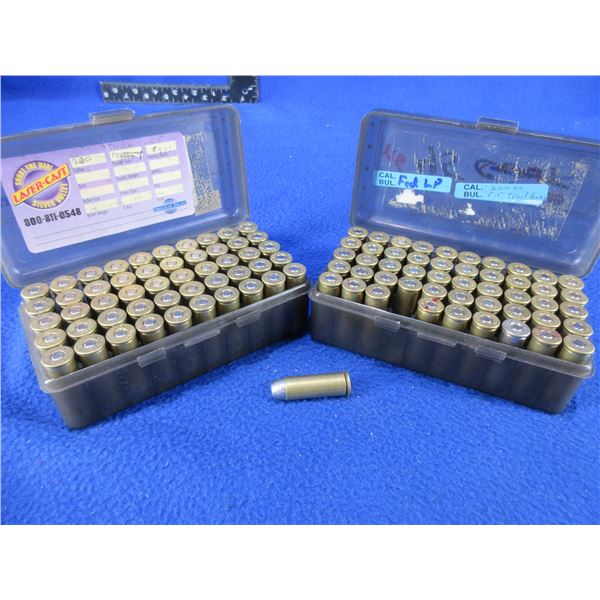 45 Colt Reloads - 2 Boxes of 50 (Pick Up Only) - Sold as Components