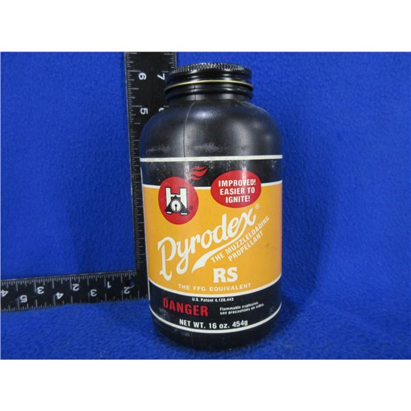 Hodgdon Pyrodex RS Powder (FFg Equivalent) - 376 Grams Including Tub (Pick Up Only)