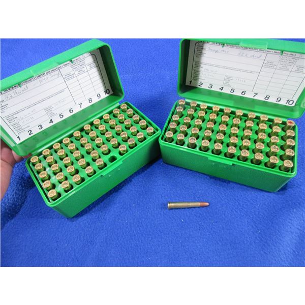 22 Hornet HP Reloads - 2 Boxes of 50 (Pick Up Only) - Sold as Components