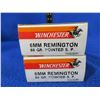 Image 2 : 6MM Rem. 80gr PSP Winchester Cartridges - 2 Boxes of 20 (Pick Up Only)