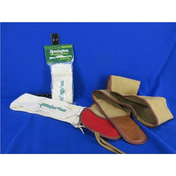 2 Remington Gunsocks 52" & Cooper Weeks 50" Soft Case