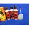 Image 3 : Lot of Misc - Patches, 3 Outers Oil, Hoppe's Solvent, Crosman Oil, Cloth, Etc.