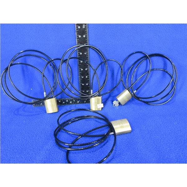 4 Best Cable Locks Keyed the Same with 1 Key Only - Approx. 5 1/2 ft Cables