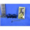 Image 1 : Bushnell 1" Scope Rings with Built in Windage Adjustment - New Old Stock