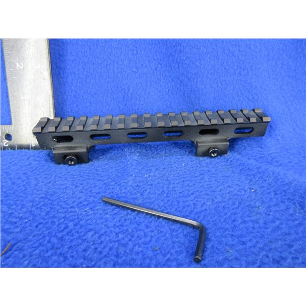 Tactical Picatinny Rail 1" Riser, 7" Long, 17 Slots