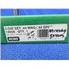 Image 2 : RCBS 44 Mag/544 Spl 2 Die Set - As Is - 1 die is missing parts