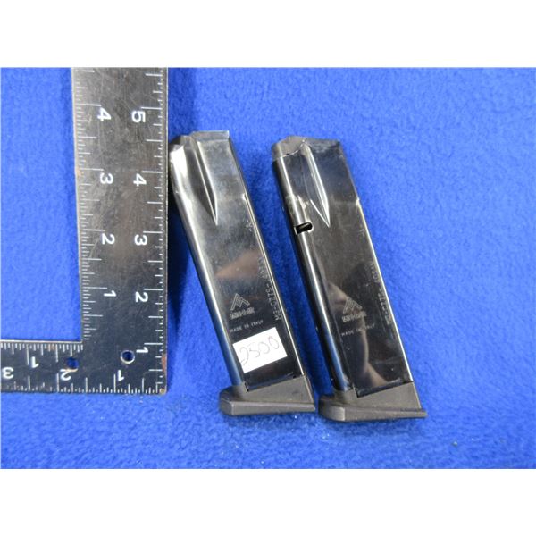 2 - 40 S&W CZ 75 MecGar 10 Round Magazines - PAL Required